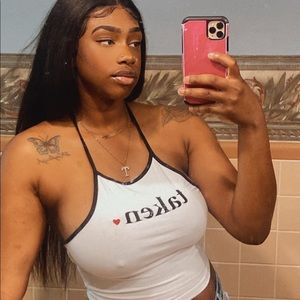 “Taken” Halter Top